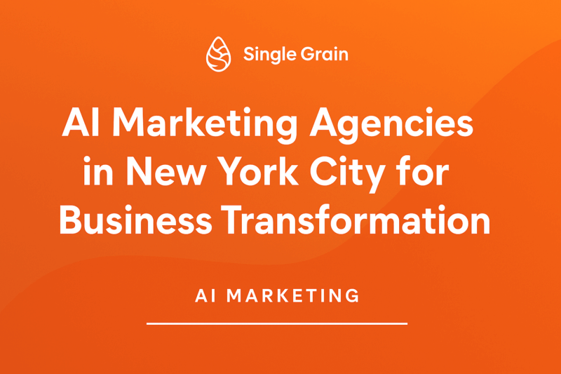 Top 10 AI Marketing Agencies in New York City for Business Transformation in 2025