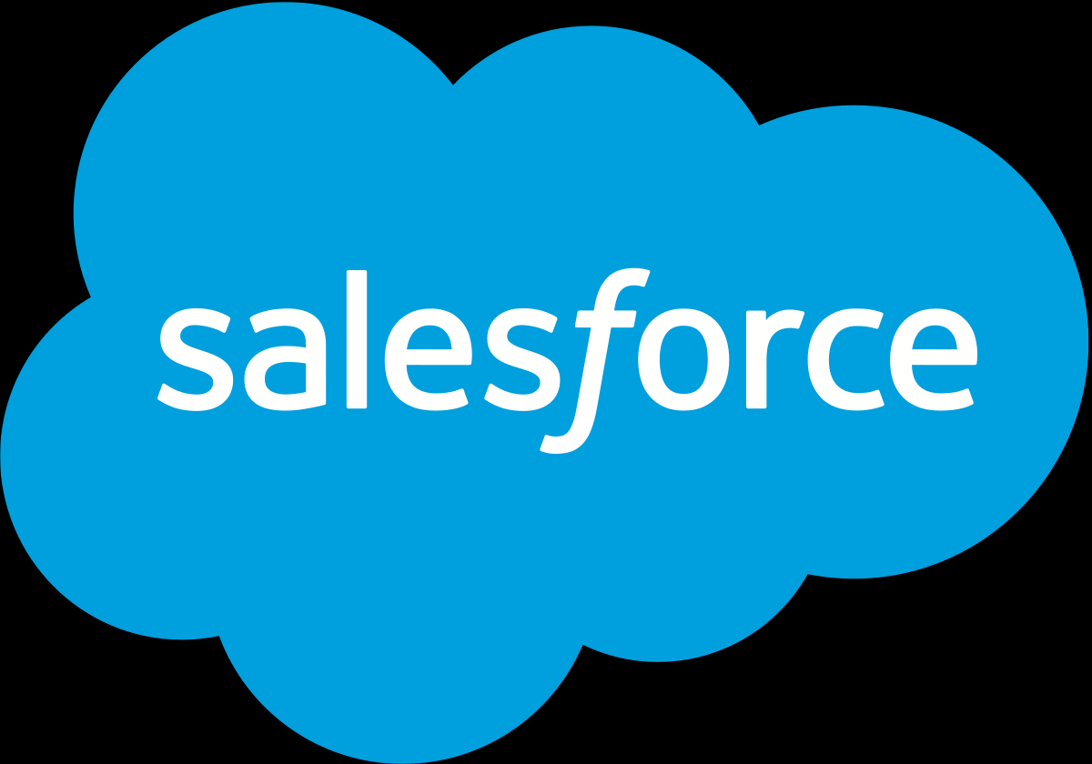 examples of SaaS companies - Salesforce logo