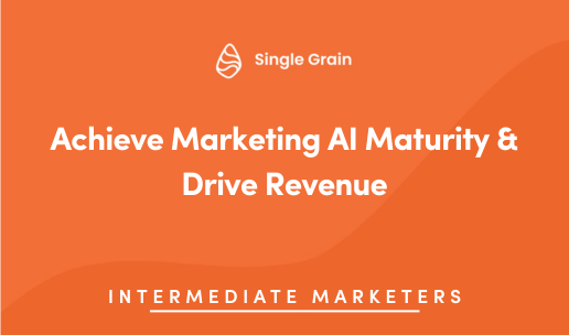 Achieve Marketing AI Maturity & Drive Revenue